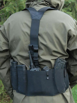 M675 - Back Covert Mag Rig - Black