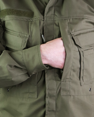 A110 All Climate Shirt - Olive Green