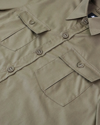 A129 Alston Shirt - Khaki 