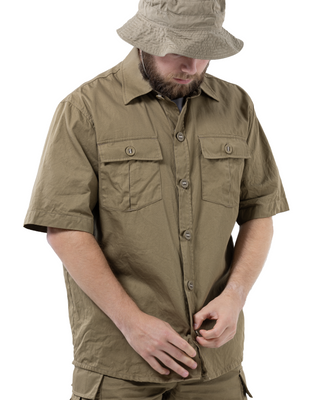 A129 Alston Shirt - Khaki 