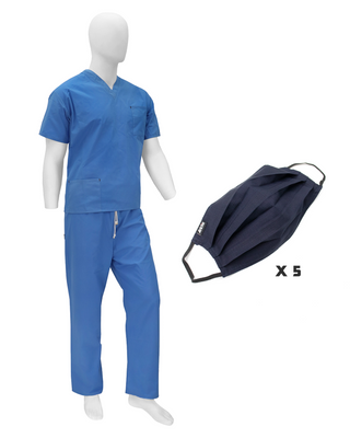 Scrub Suit Bundle - Blue 