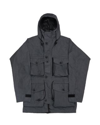 B310 Waterproof Combat Smock - Brushed Charcoal