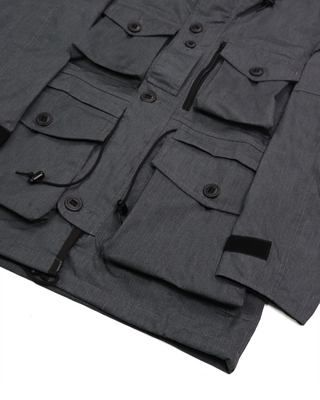 B310 Waterproof Combat Smock - Brushed Charcoal