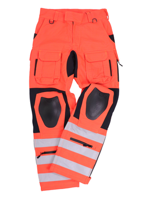 C233 Flight Suit Trouser - HiVis Red 