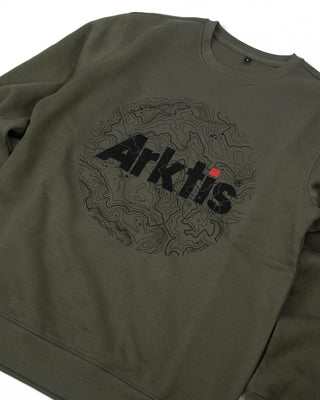 D011 Contour Sweatshirt - Olive Green