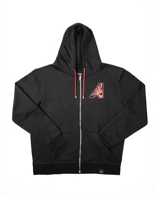 D101 - Hazard Division 1.1 Zip Hoodie - Black