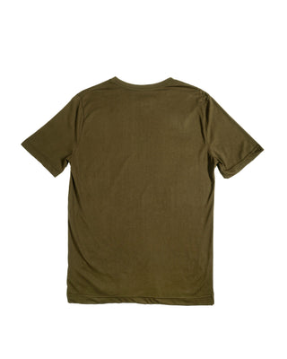 TE001 - Athletic Flag Logo Tee - Ranger Green