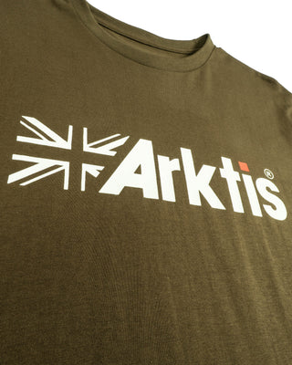 TE001 - Athletic Flag Logo Tee - Ranger Green