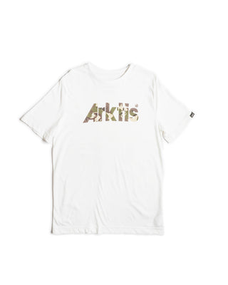 TE002 - Athletic British DPM Logo Tee - White