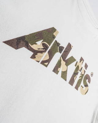 TE002 - Athletic British DPM Logo Tee - White