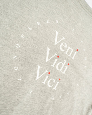 TE006 - Athletic Veni Vidi Vici Tee - Grey