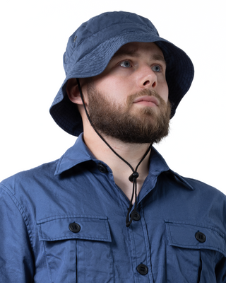 V194BTS SF Boonie Hat Gabardine - Air Force Blue 