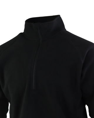 A190 Ocelot Fleece - Black 