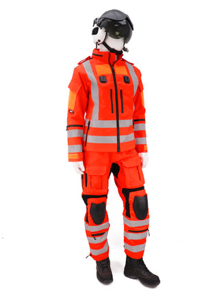 C233 Flight Suit Trouser - HiVis Red 