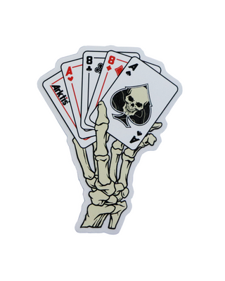 Dead Man's Hand Sticker 