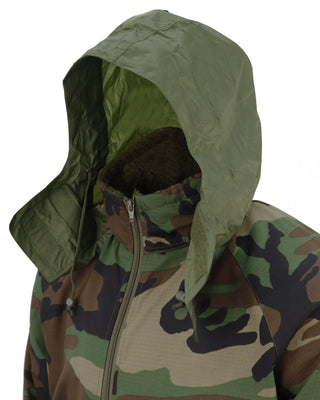 A220 Mammoth Shirt W/ Hood - M81 Woodland 