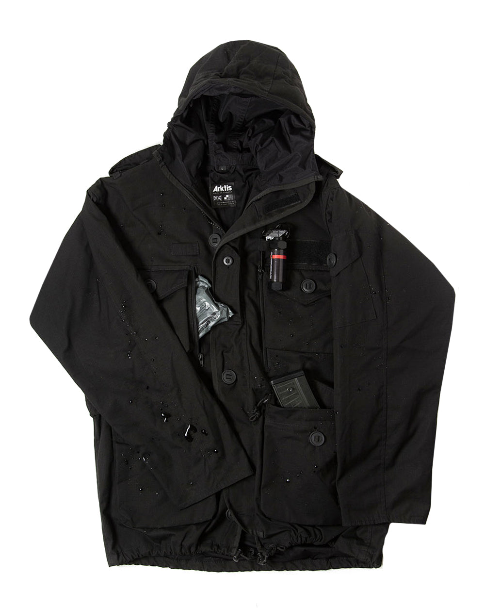 B310P Police Waterproof Smock - Black