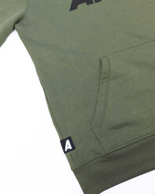 D010 - Original Logo Hoodie - Olive Green 