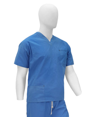 SC001 Scrubs Top/ Shirt - Ceil Blue 